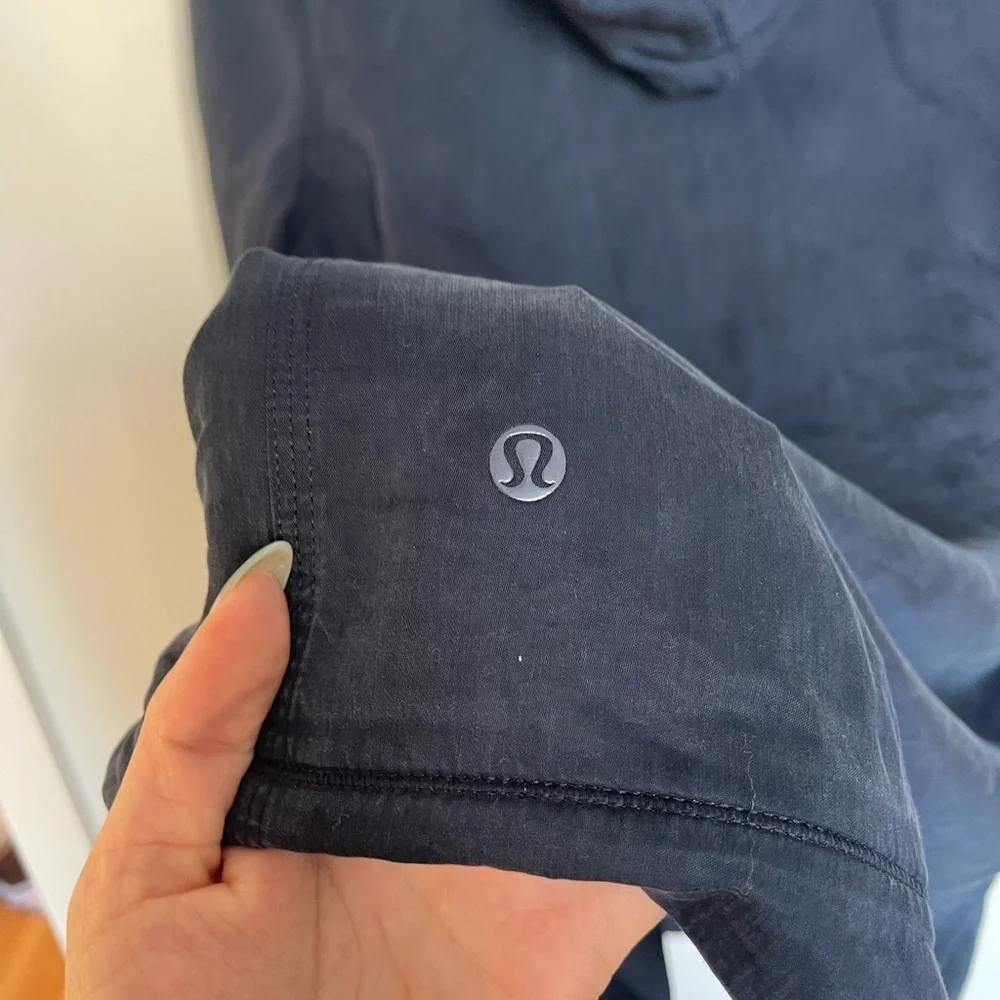 Lululemon Blissed Out Wrap Inkwell Blue Cardigan Wrap - Picture 15 of 16